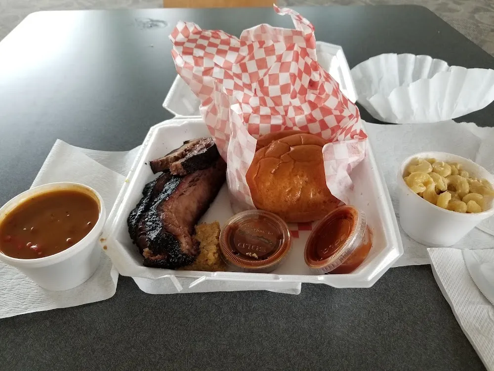 Brisket with Baked Beans